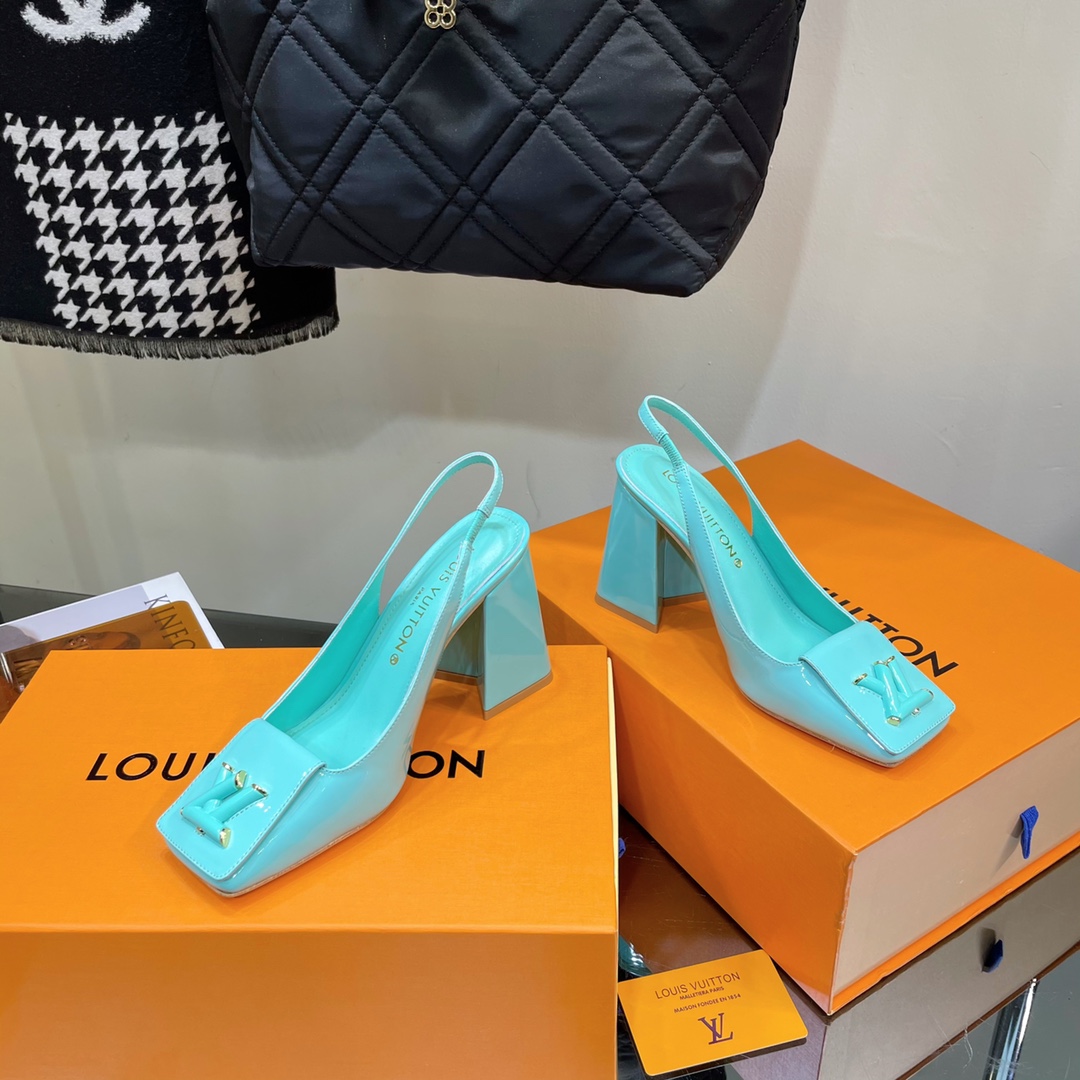 Louis Vuitton Shake Slingback Pump       - DesignerGu