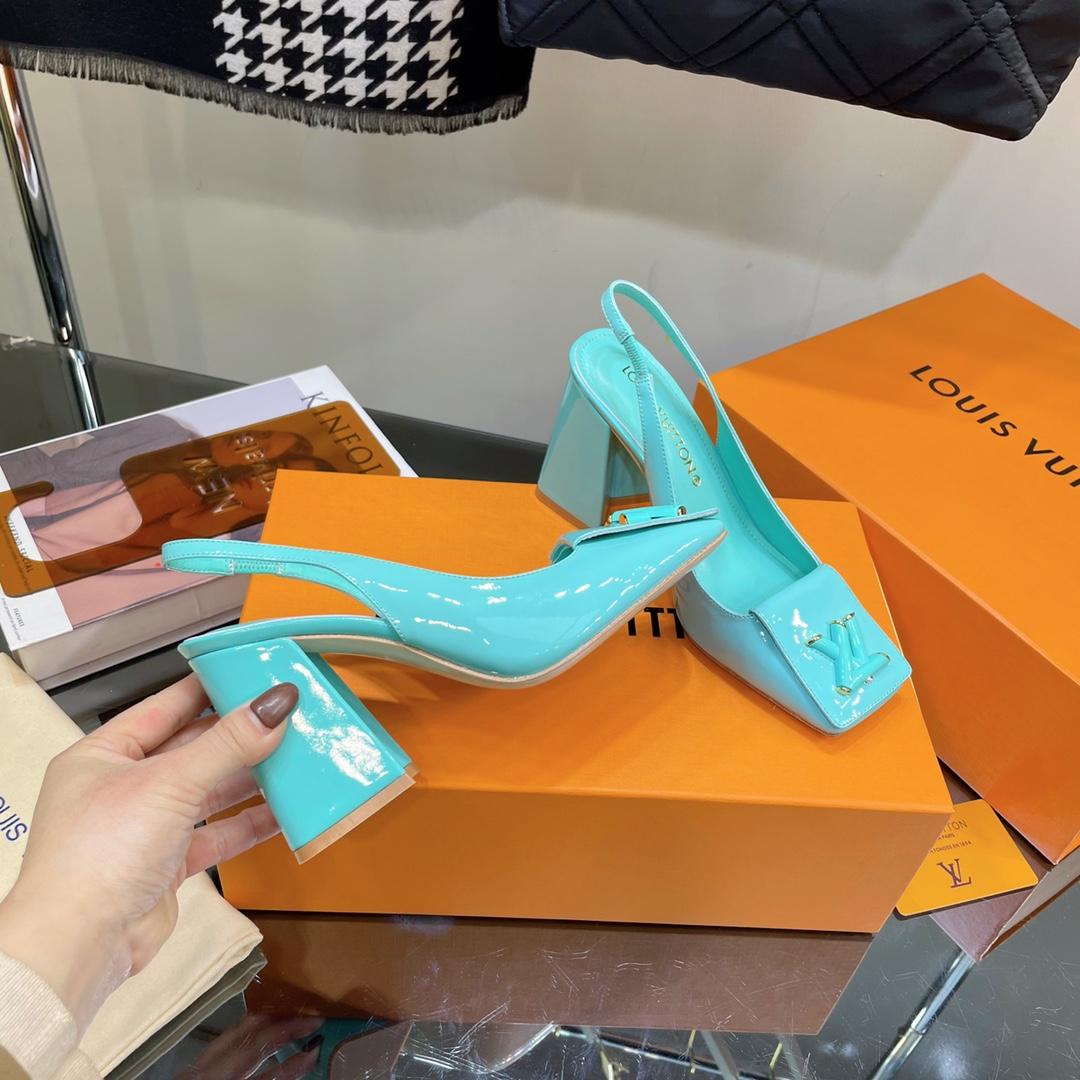 Louis Vuitton Shake Slingback Pump       - DesignerGu