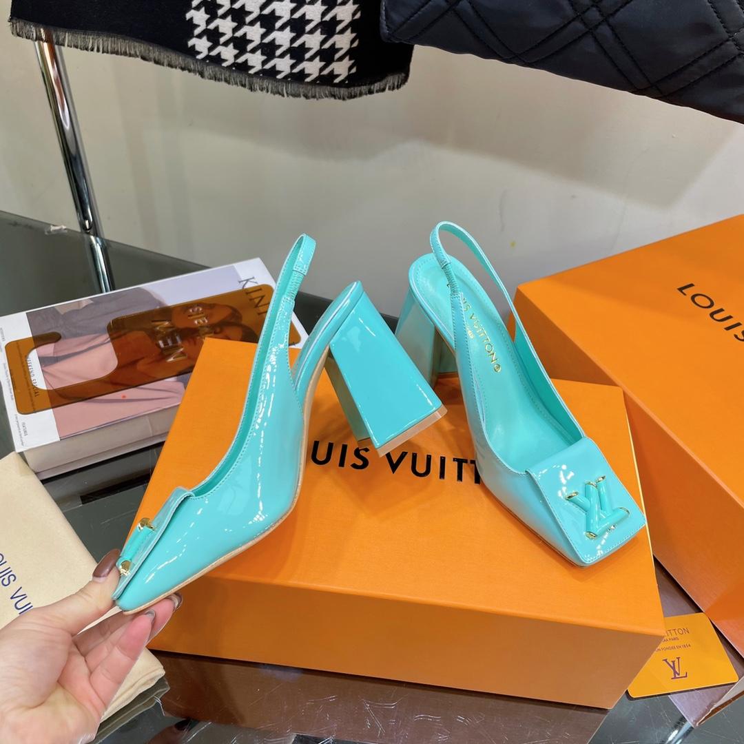 Louis Vuitton Shake Slingback Pump       - DesignerGu