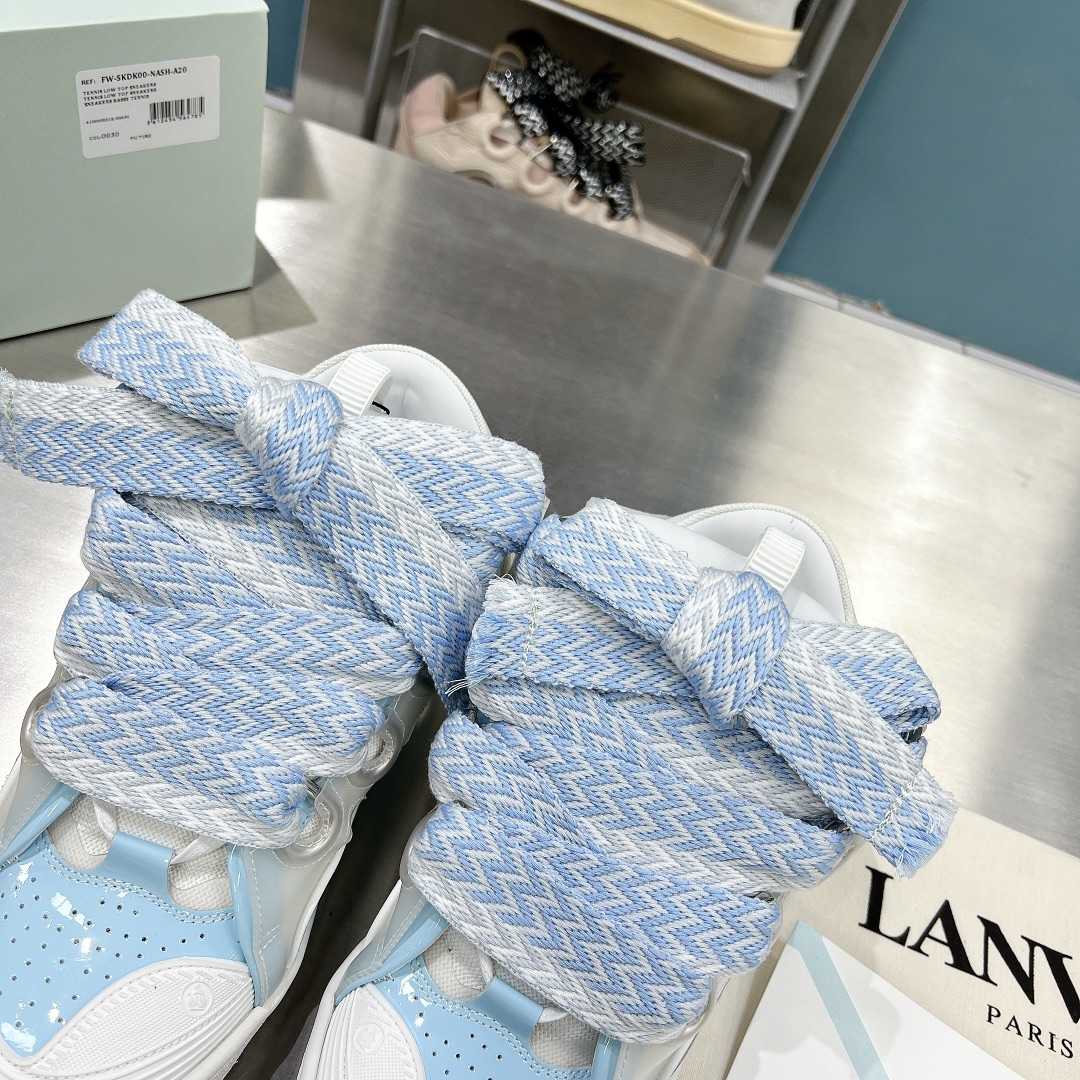 Lanvin Curb Sneakers - DesignerGu