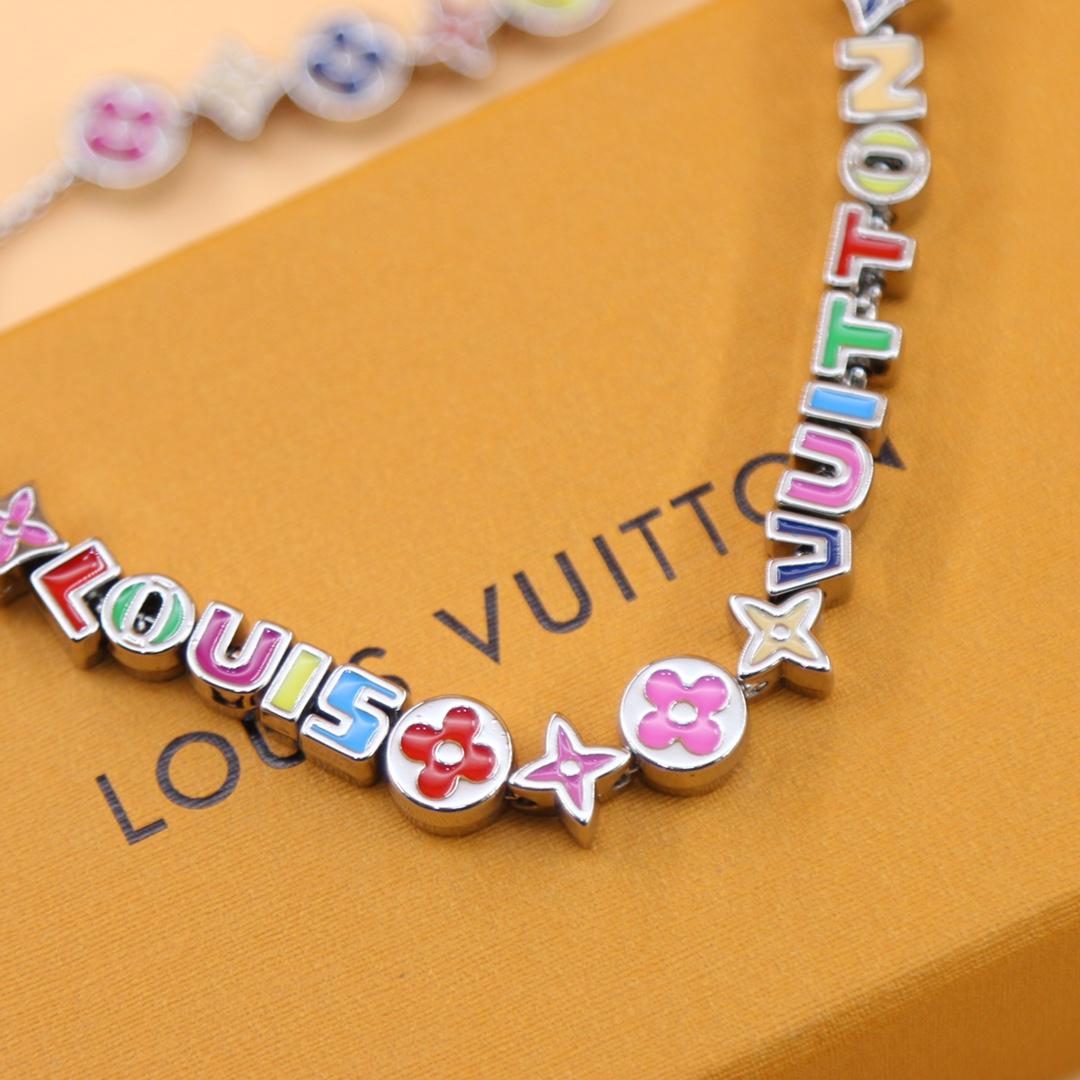 Louis Vuitton Monogram Party Necklace   MP3281 - 