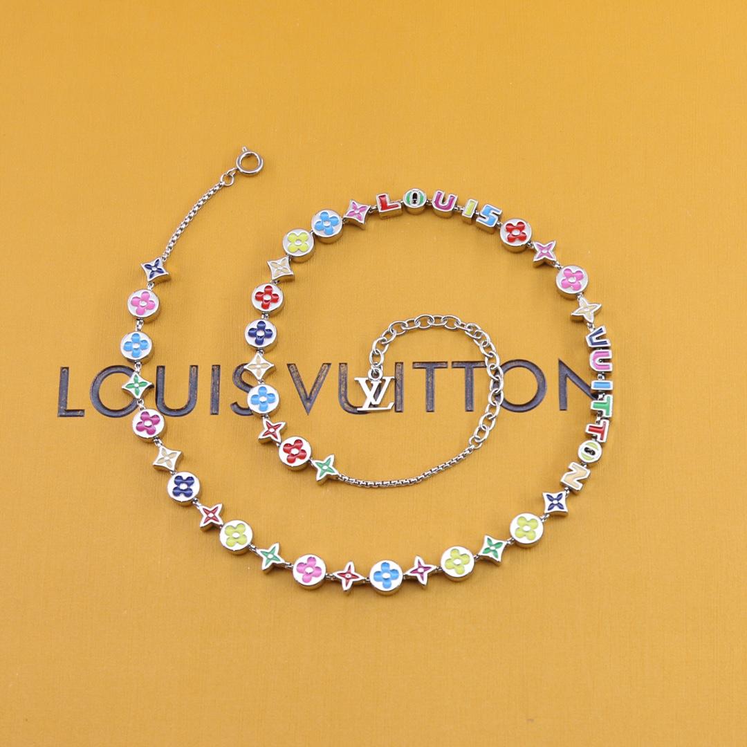 Louis Vuitton Monogram Party Necklace   MP3281 - 
