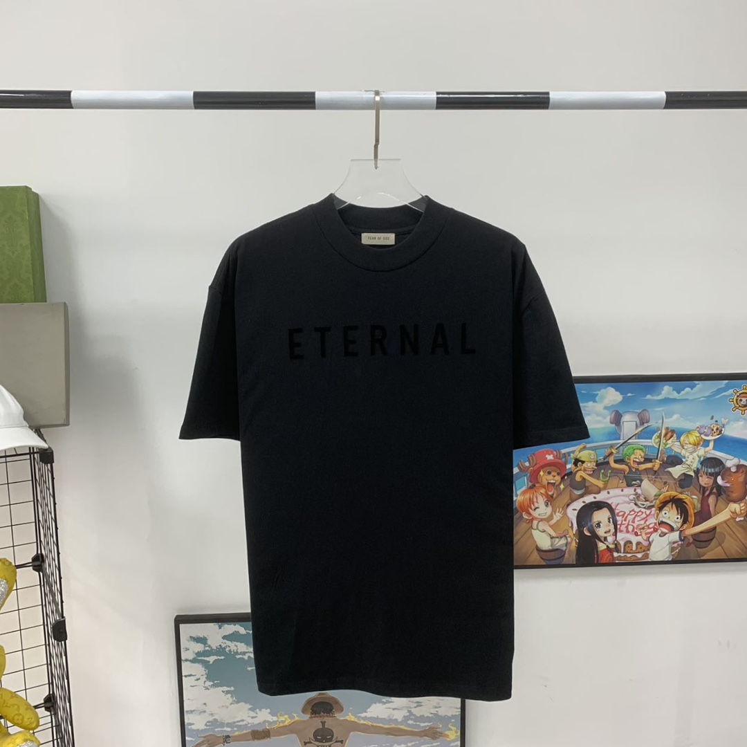 Fear Of God Cotton SS T-Shirt - DesignerGu