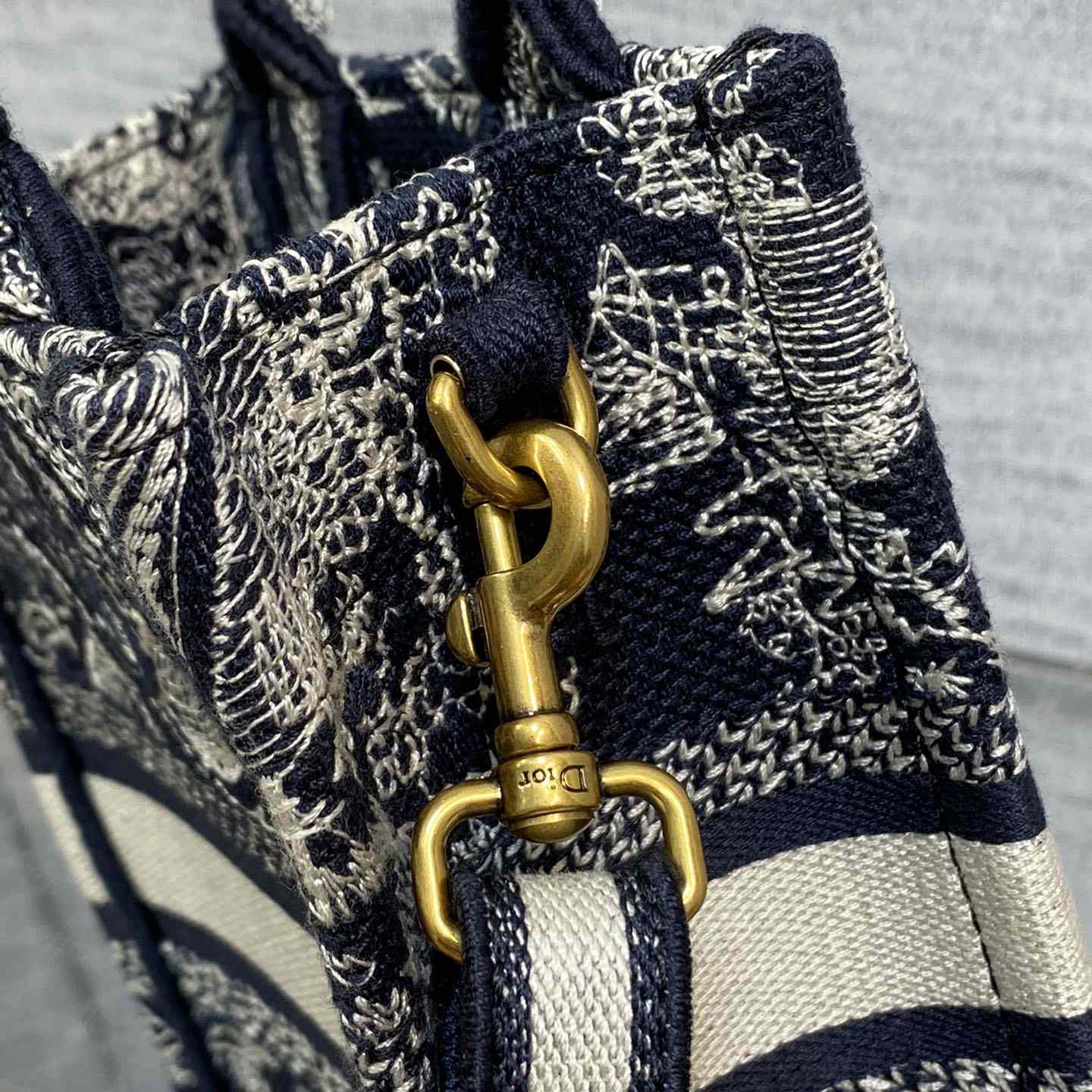 Dior Mini Dior Book Tote Phone Bag - DesignerGu