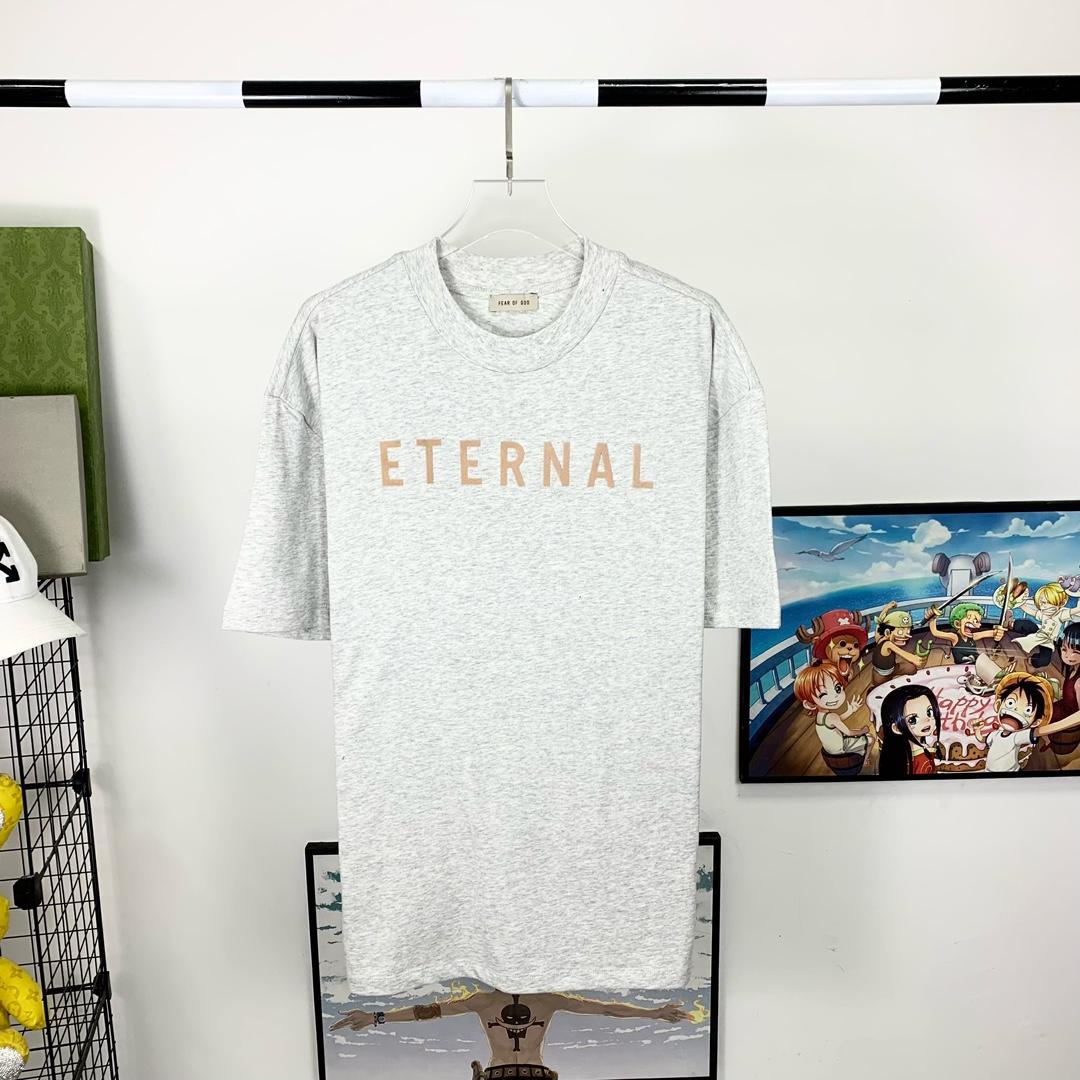 Fear Of God Eternal Cotton SS T-Shirt  - DesignerGu