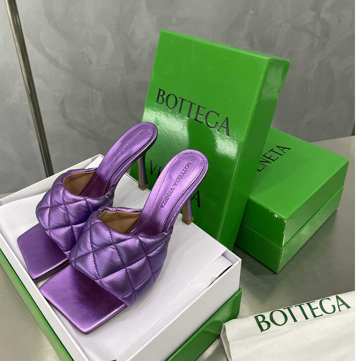 Bottega Veneta Padded Mule - 