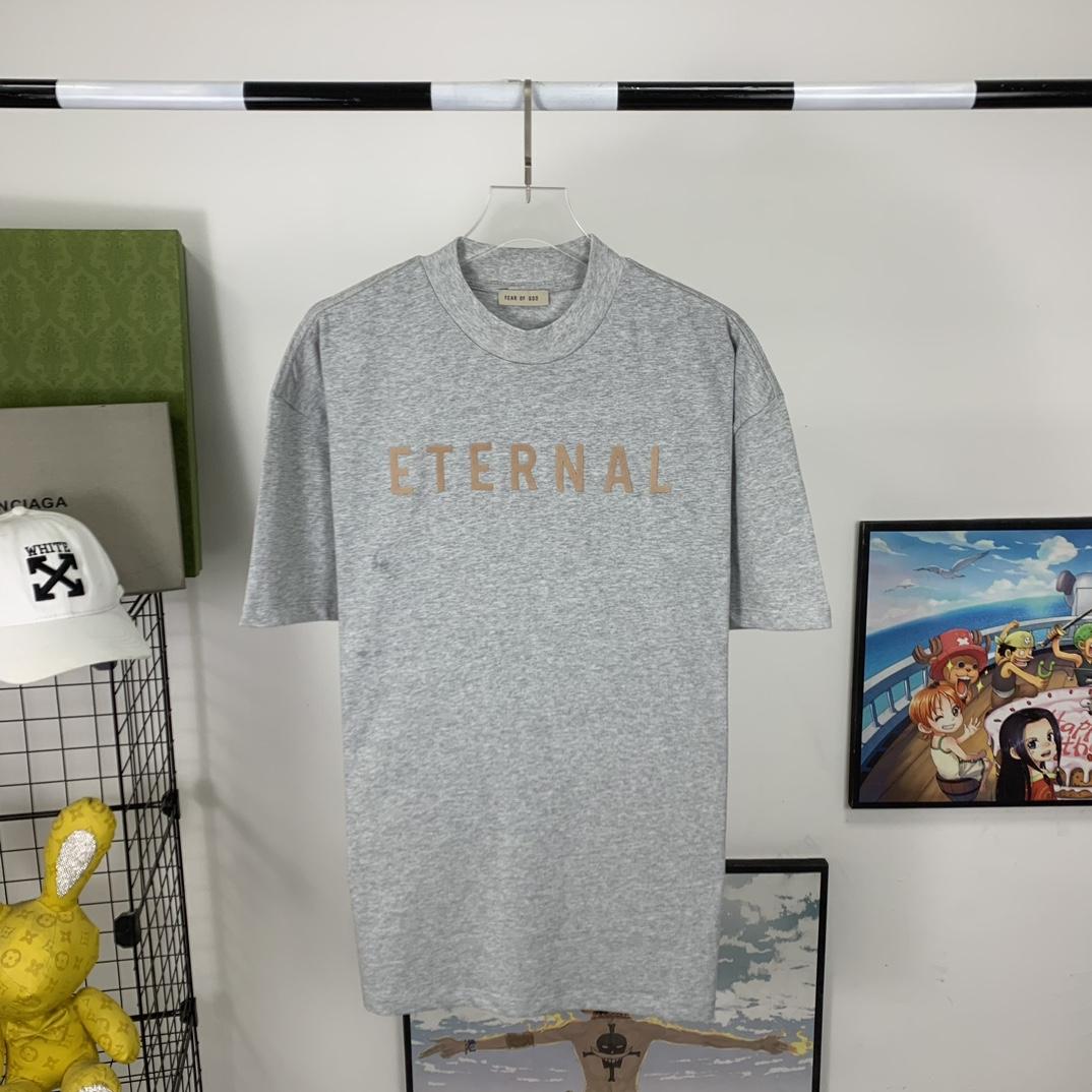 Fear Of God Eternal Cotton SS T-Shirt  - DesignerGu
