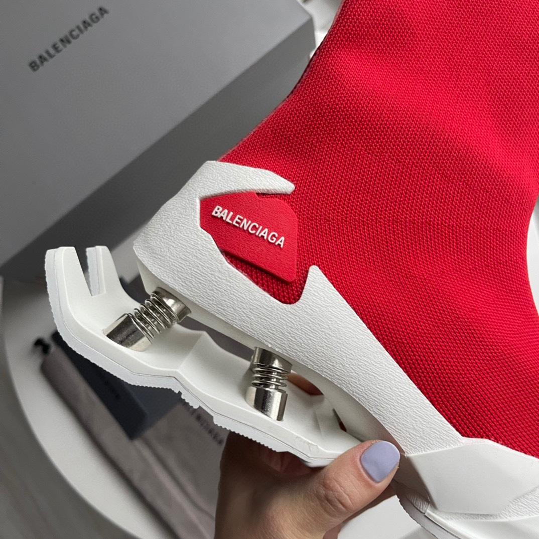 Balenciaga Speed Sneaker In Red - 