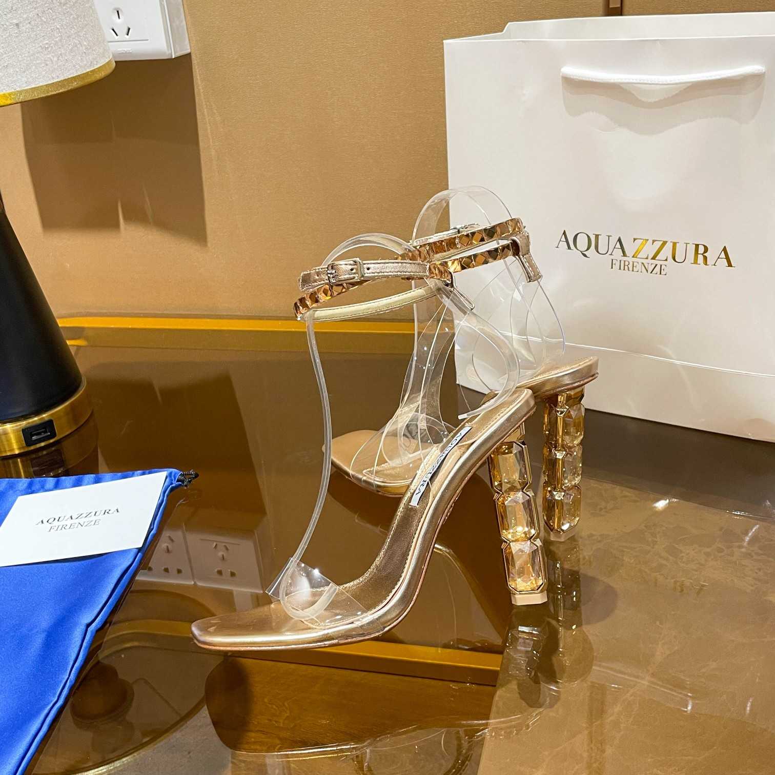 Aquazzura Aura Plexi Sandal 105 - 