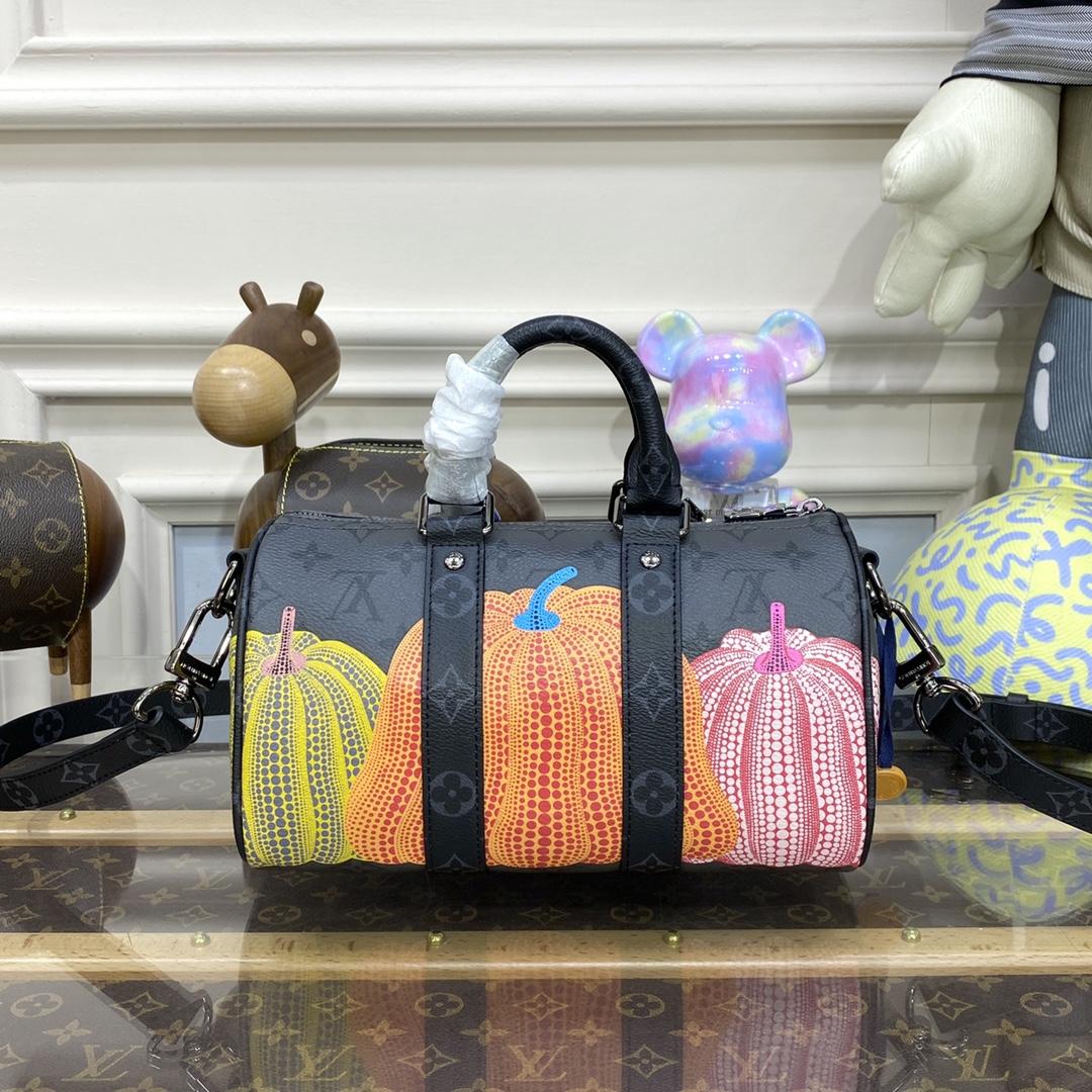 Louis Vuitton LV x YK Keepall 25 (25*15*11cm)   M46437 - 