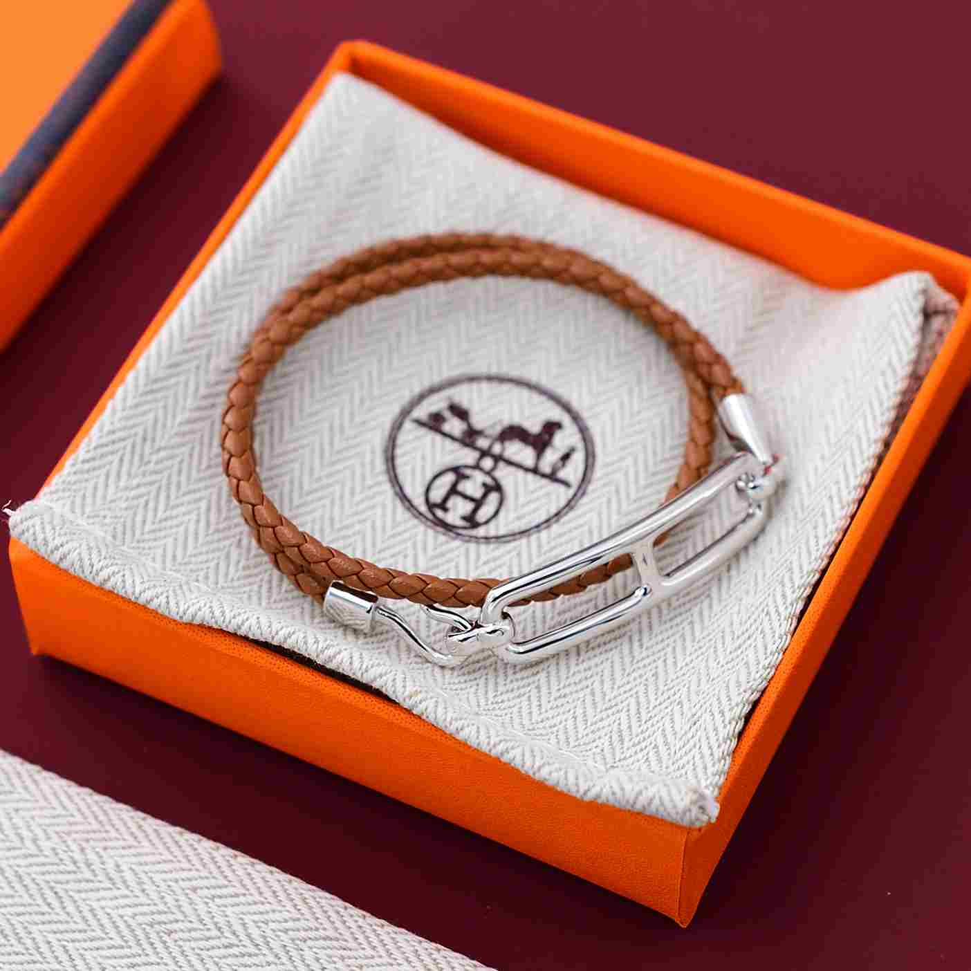 Hermes Roulis Double Tour Bracelet - DesignerGu