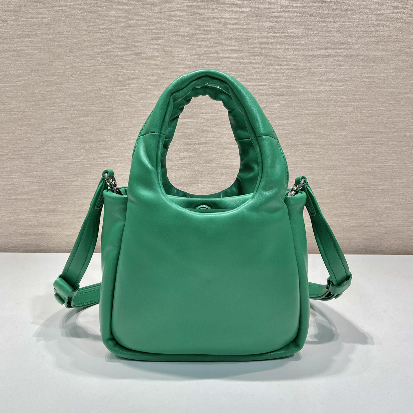 Prada Small Padded Prada Soft Nappa-Leather Bag - DesignerGu