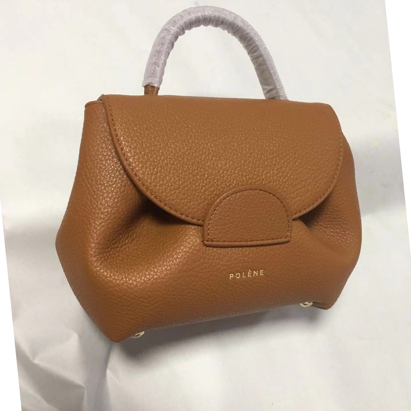 Polene Leather Handbag  - DesignerGu