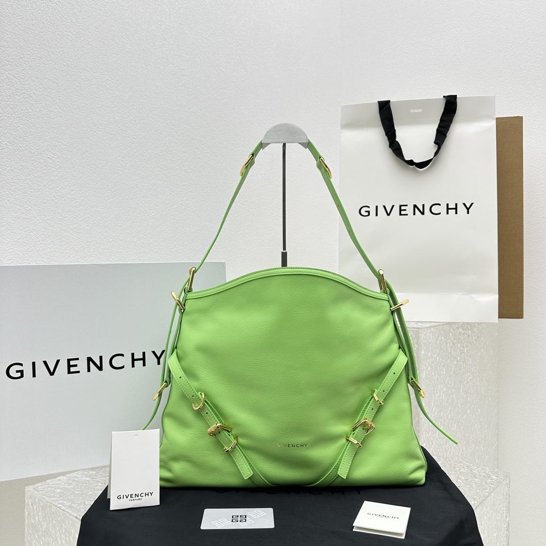 Givenchy Medium Voyou Bag In Leather(32-37-6.5cm) - DesignerGu