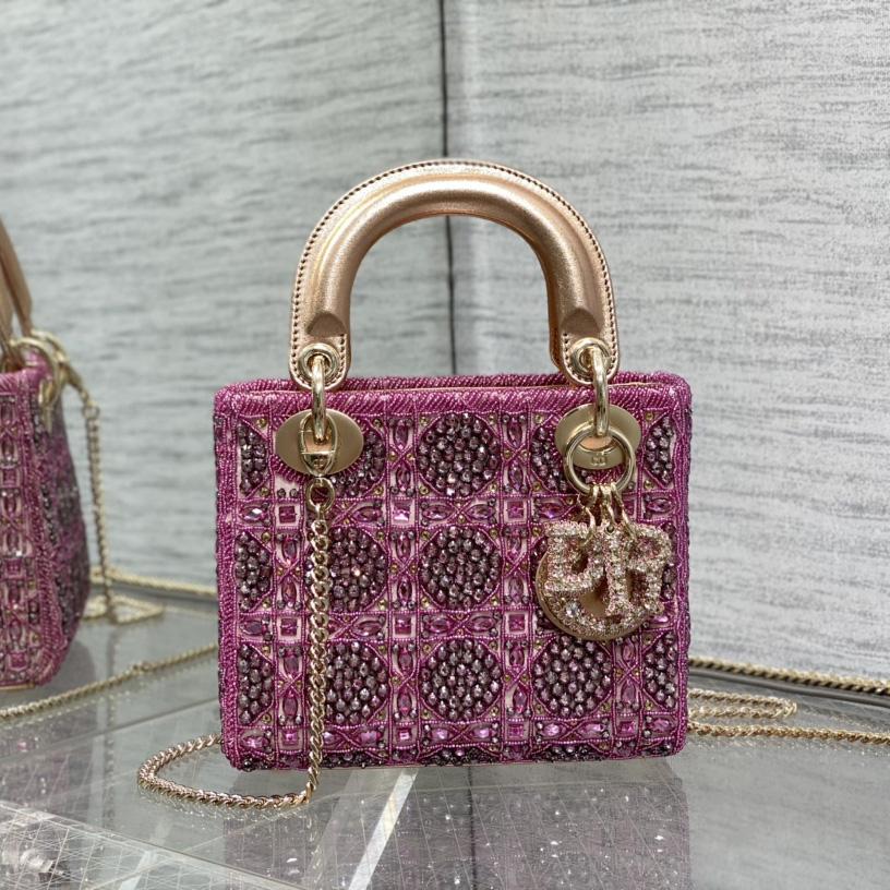 Dior Mini Lady Dior Bag - DesignerGu