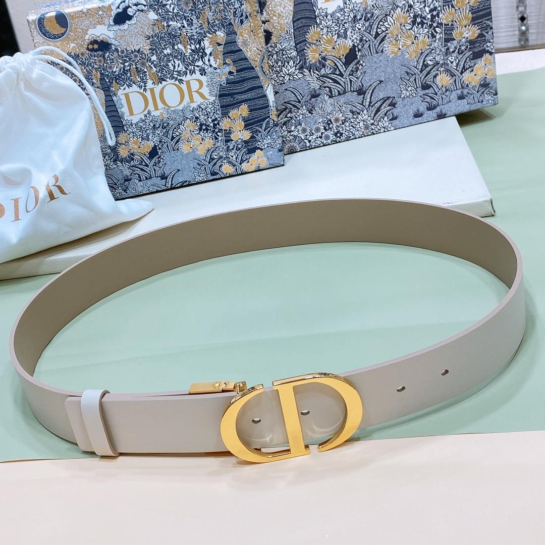 Dior 30 Montaigne Reversible Belt - DesignerGu