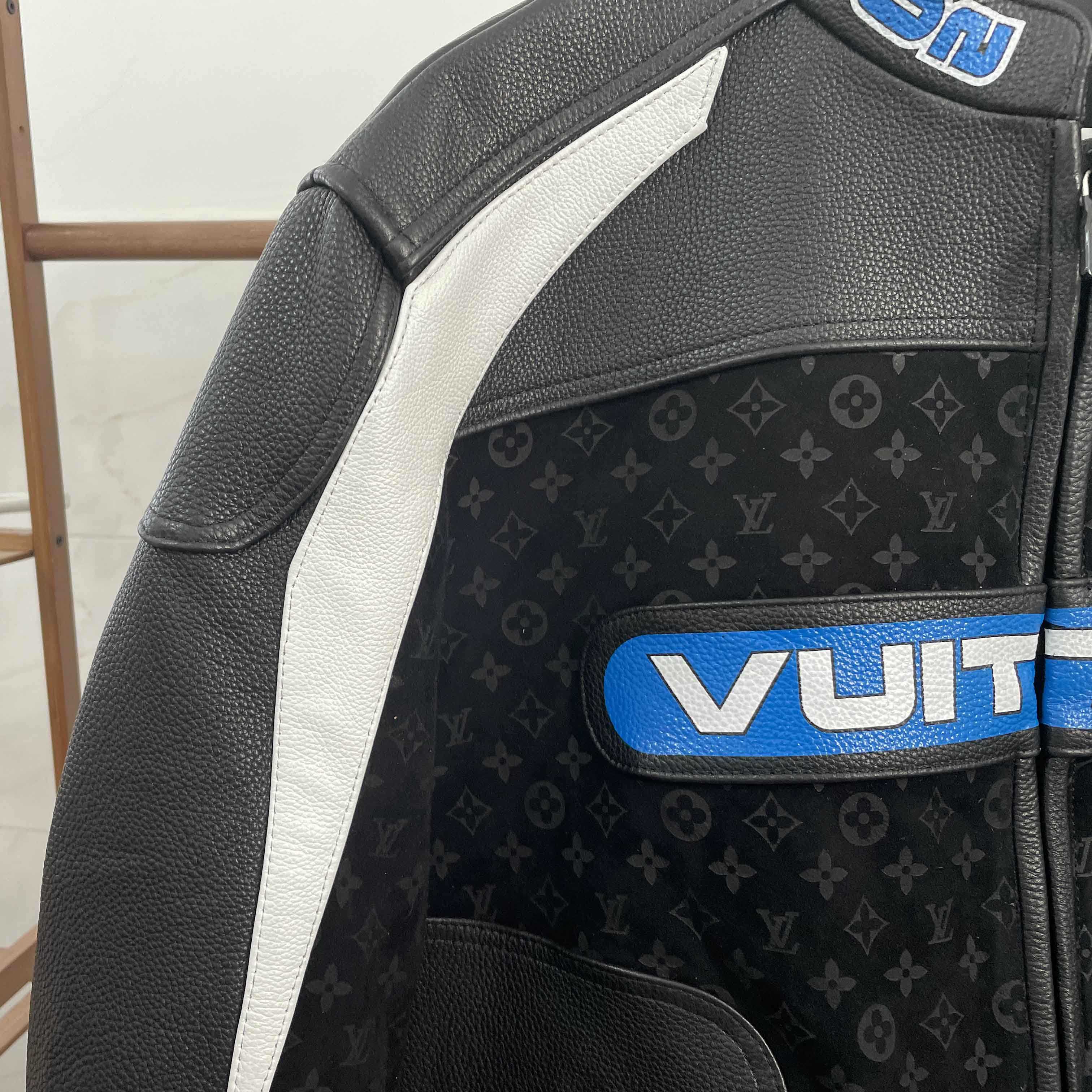 Louis Vuitton Leather Mix Biker - 