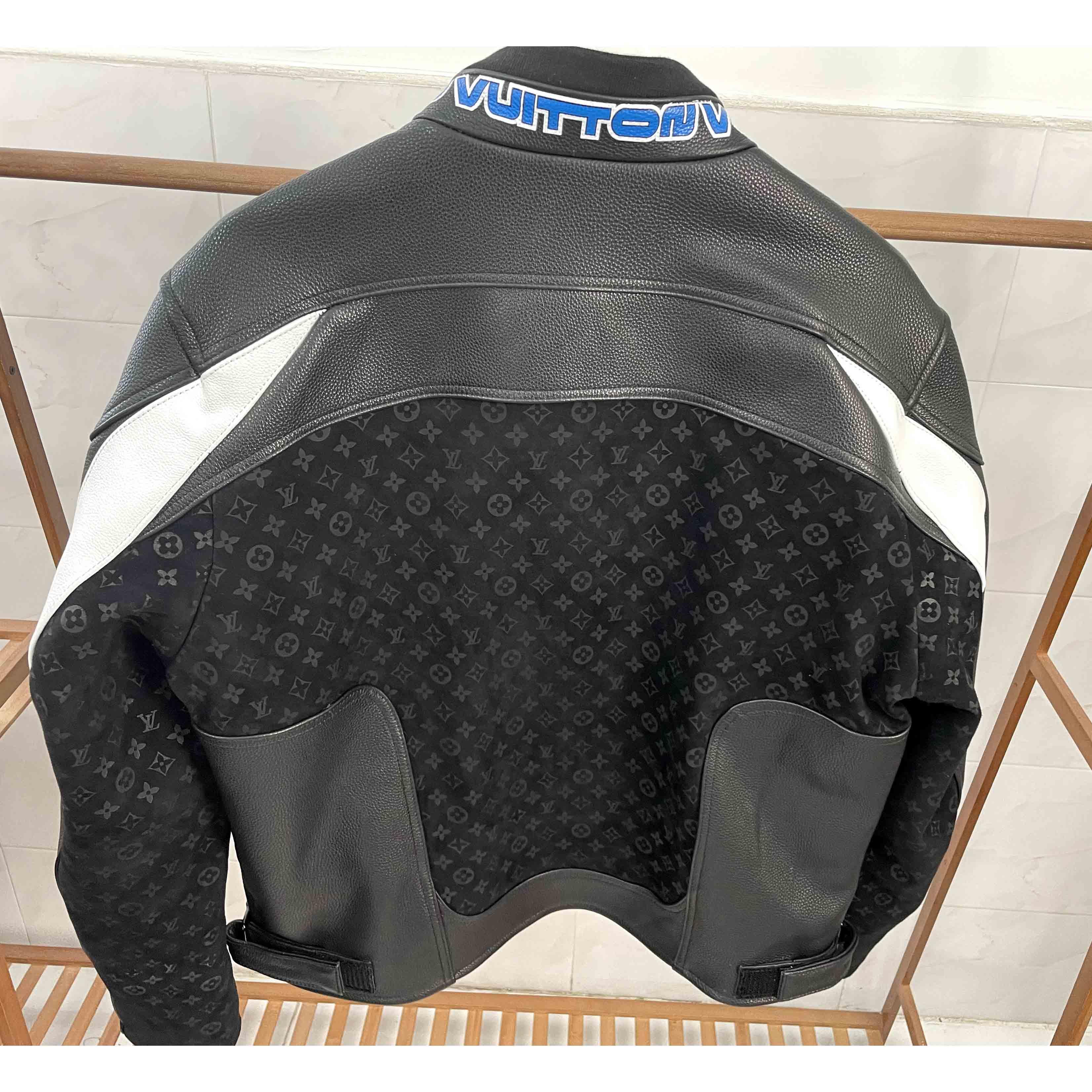 Louis Vuitton Leather Mix Biker - 