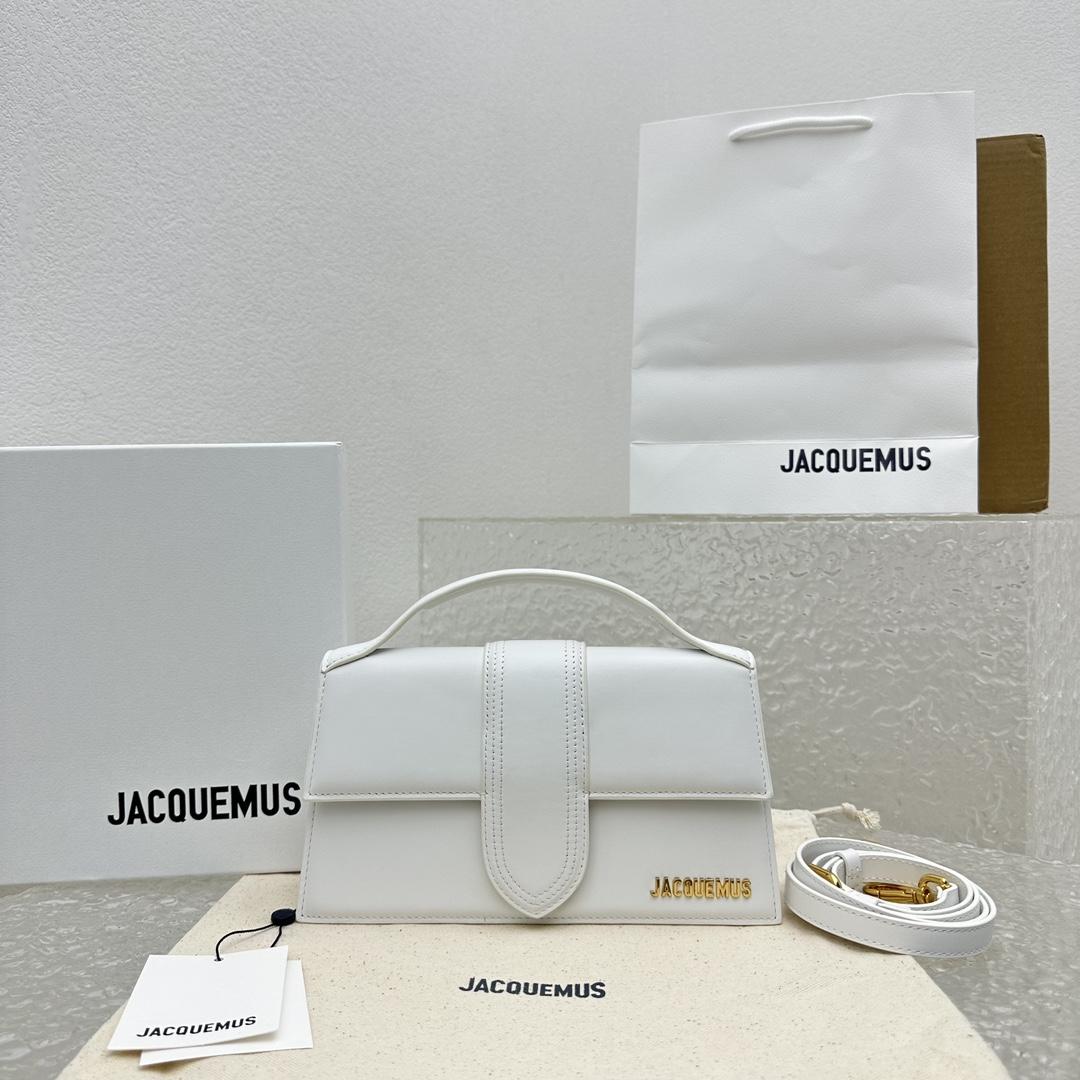 Jacquemus Le Grand Bambino - White - DesignerGu