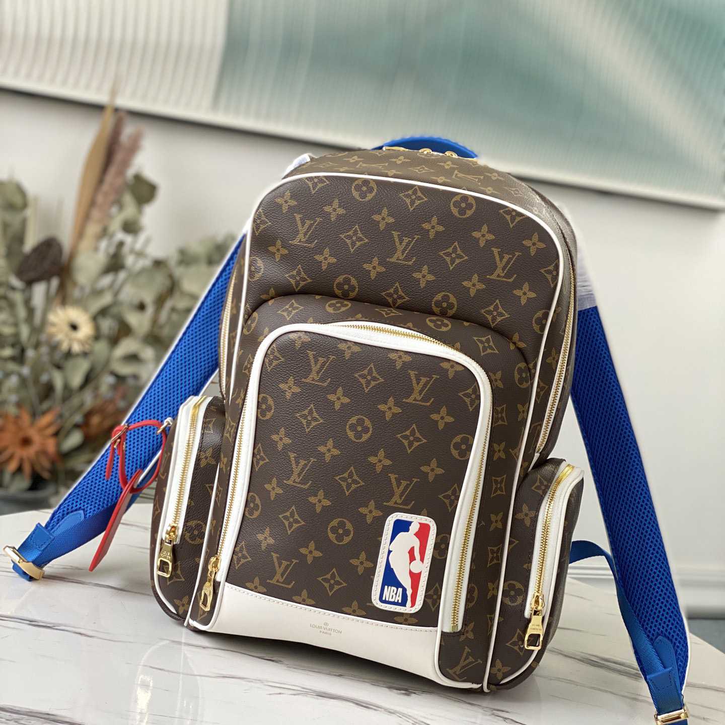 Louis Vuitton LV x NBA Basketball Backpack  (24 x 45 x 19cm)   M45581 - DesignerGu