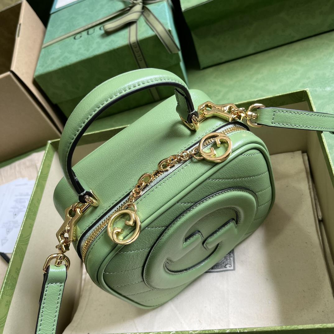 Gucci Blondie Top Handle Bag (17-15-9cm) - 