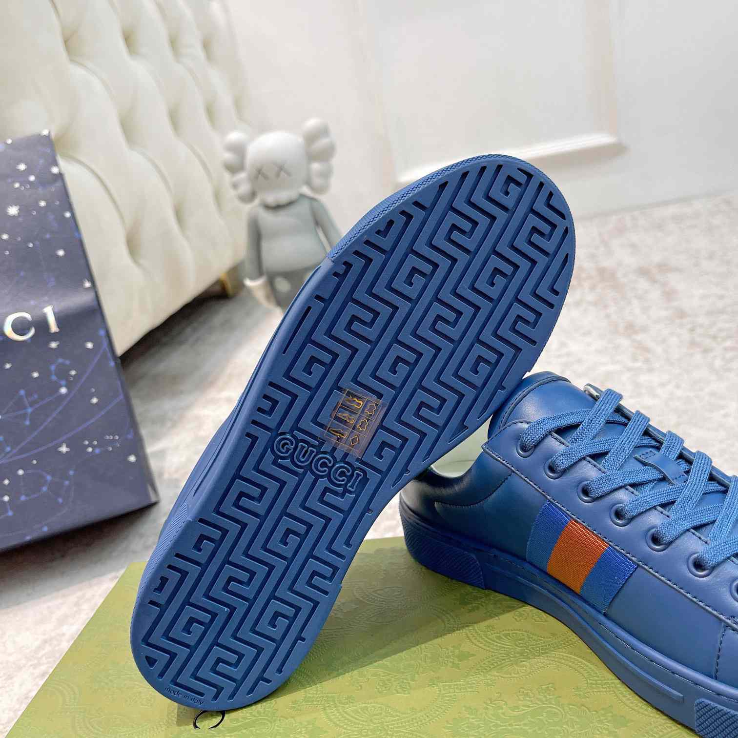 Gucci Ace Sneaker With Web - 