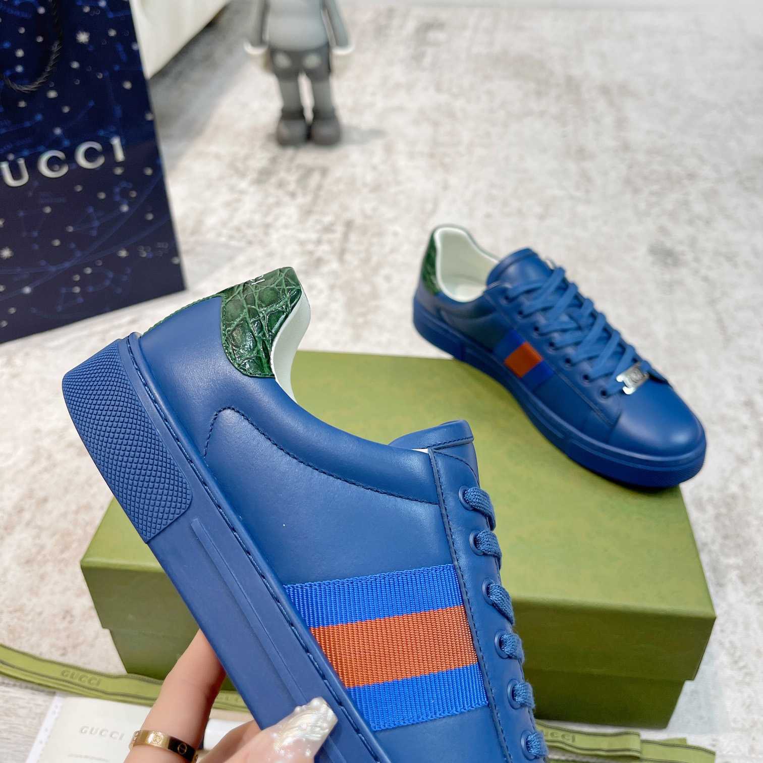 Gucci Ace Sneaker With Web - 