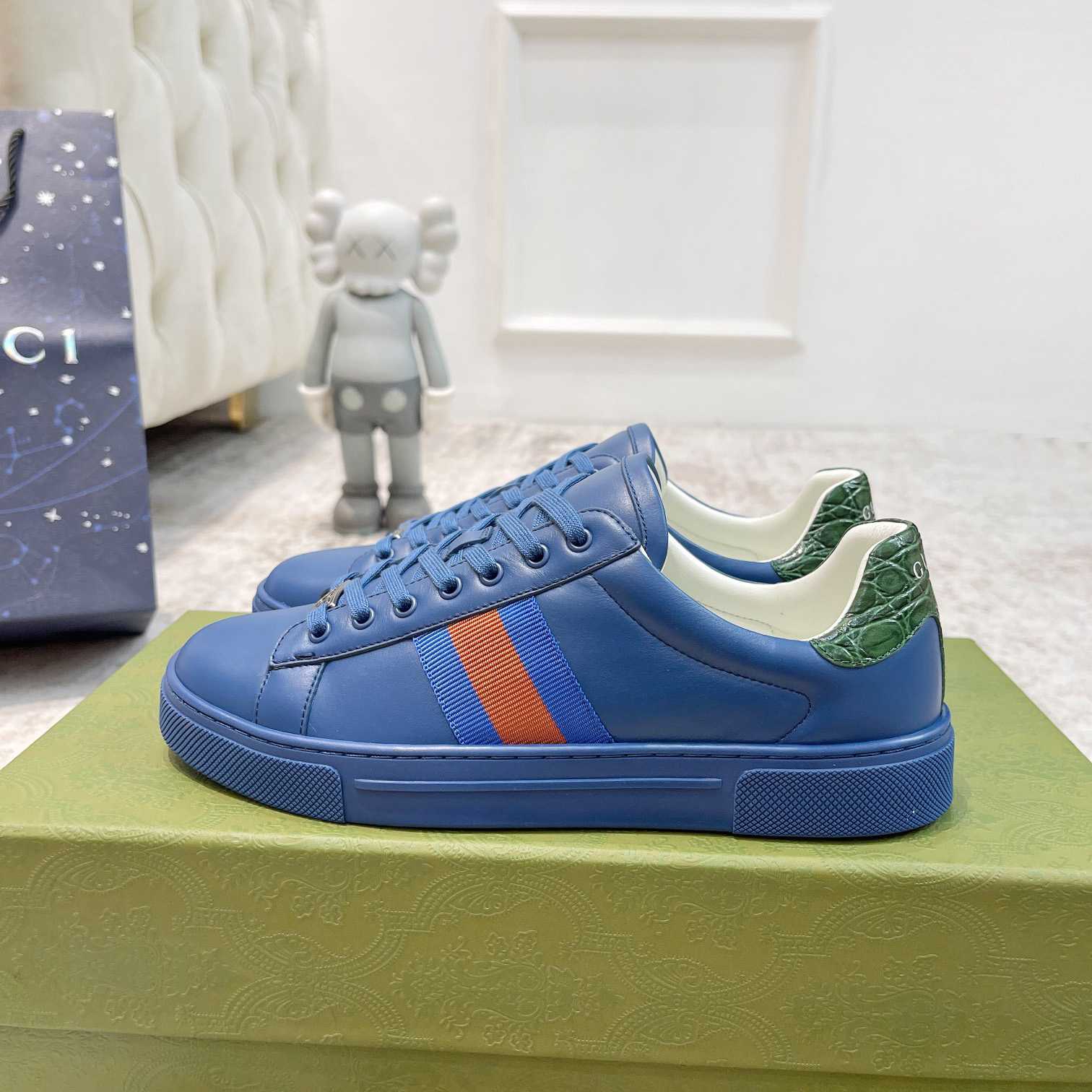 Gucci Ace Sneaker With Web - 