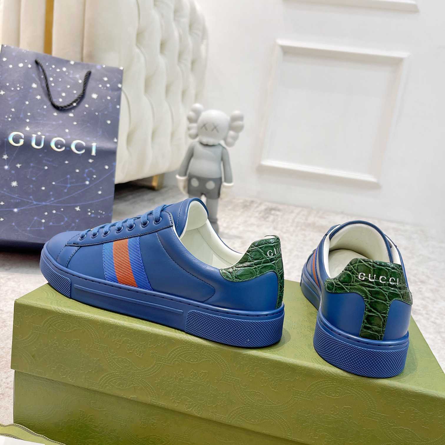 Gucci Ace Sneaker With Web - 