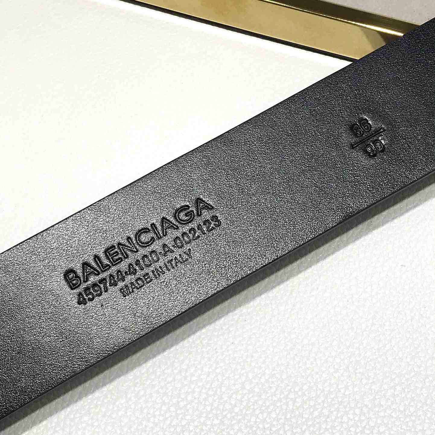 Balenciaga 3B Belt In Black  - 