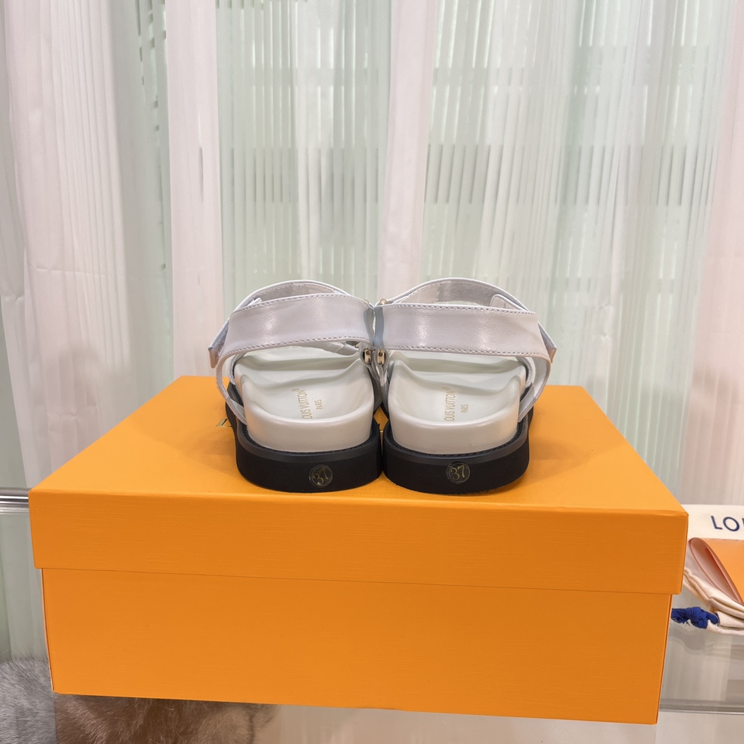 Louis Vuitton LV Sunset Comfort Flat Sandal    - DesignerGu