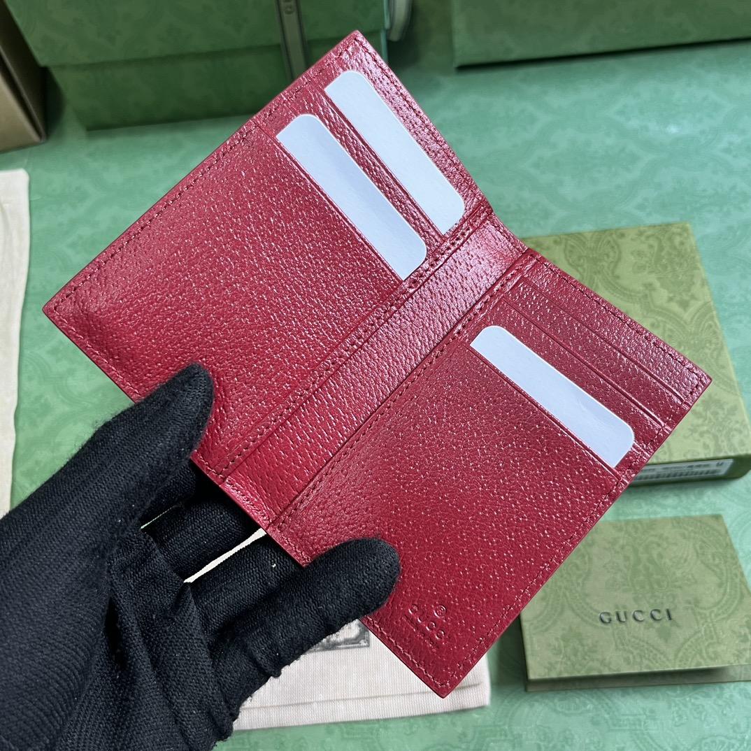 Gucci Long Card Case With GG Detail - 
