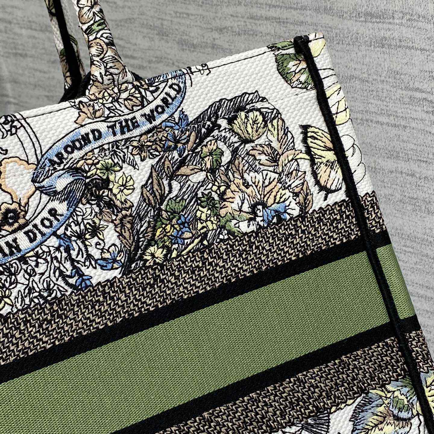 Dior Medium Dior Book Tote - DesignerGu