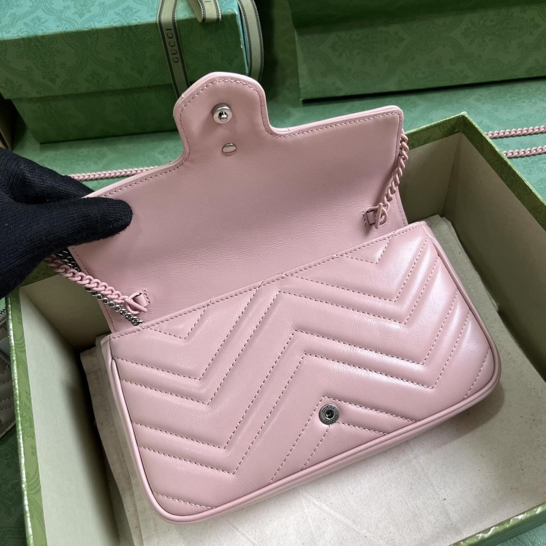 Gucci GG Marmont Mini Bag (21x 12x 5cm) - DesignerGu