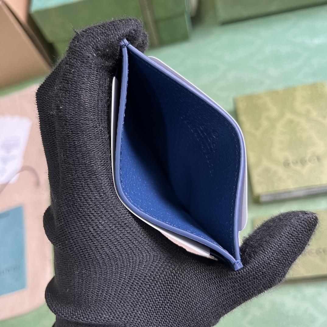 Gucci Card Case With GG Detail - 