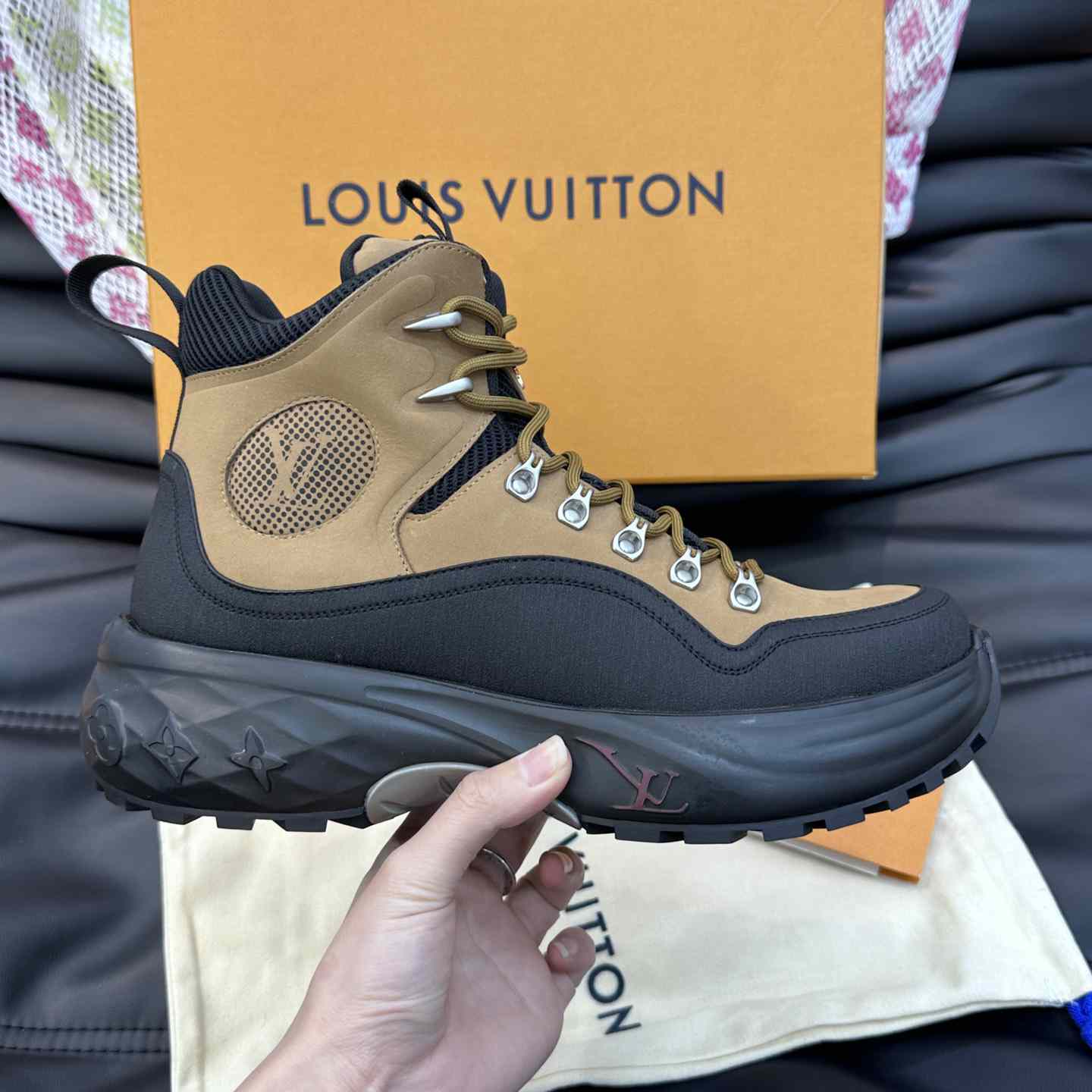 Balenciaga LV Discovery Ankle Boot - 