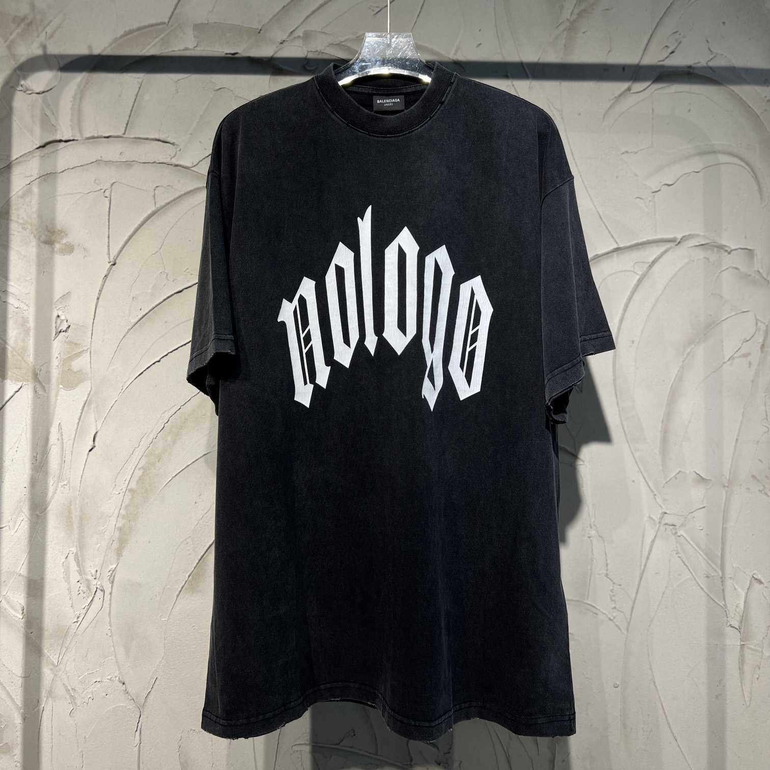 Balenciaga Nologo Cotton T-shirt - DesignerGu