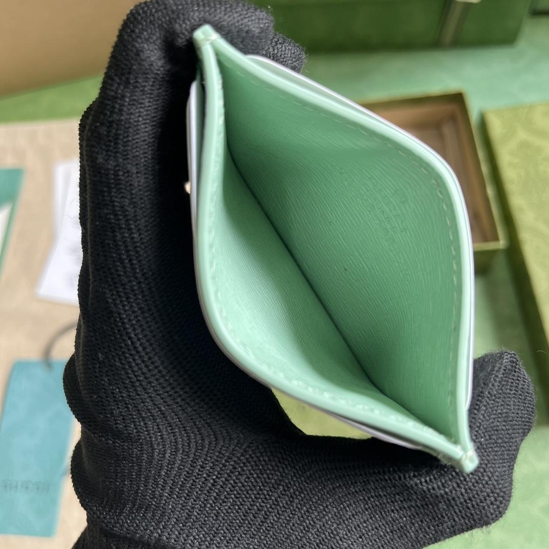 Gucci Card Case With Gucci Script - 