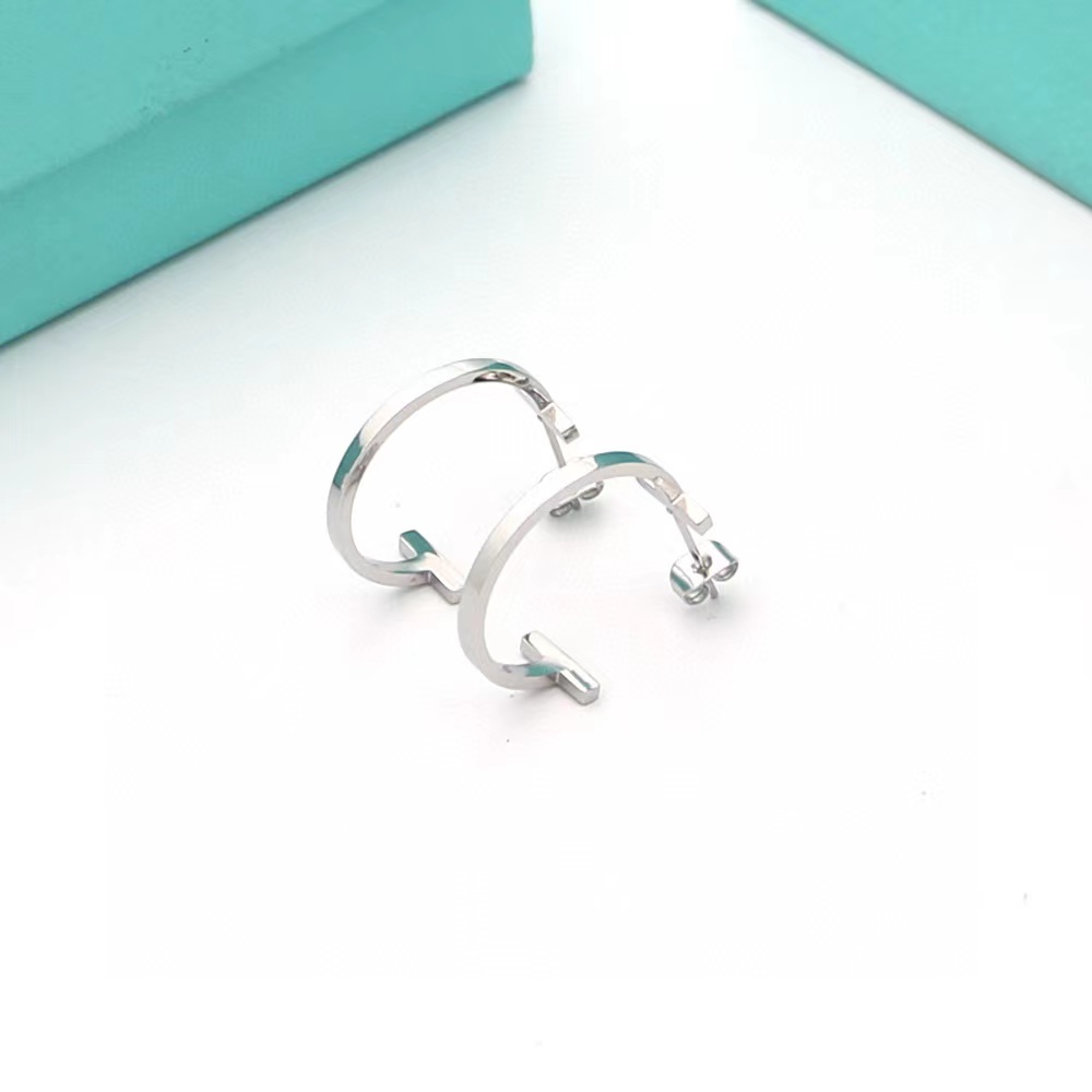 Tiffany&CO Hoop Earrings - DesignerGu