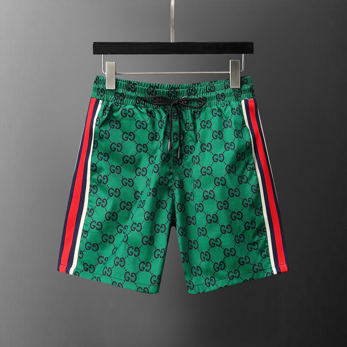 Gucci GG Cotton Shorts With Web - DesignerGu