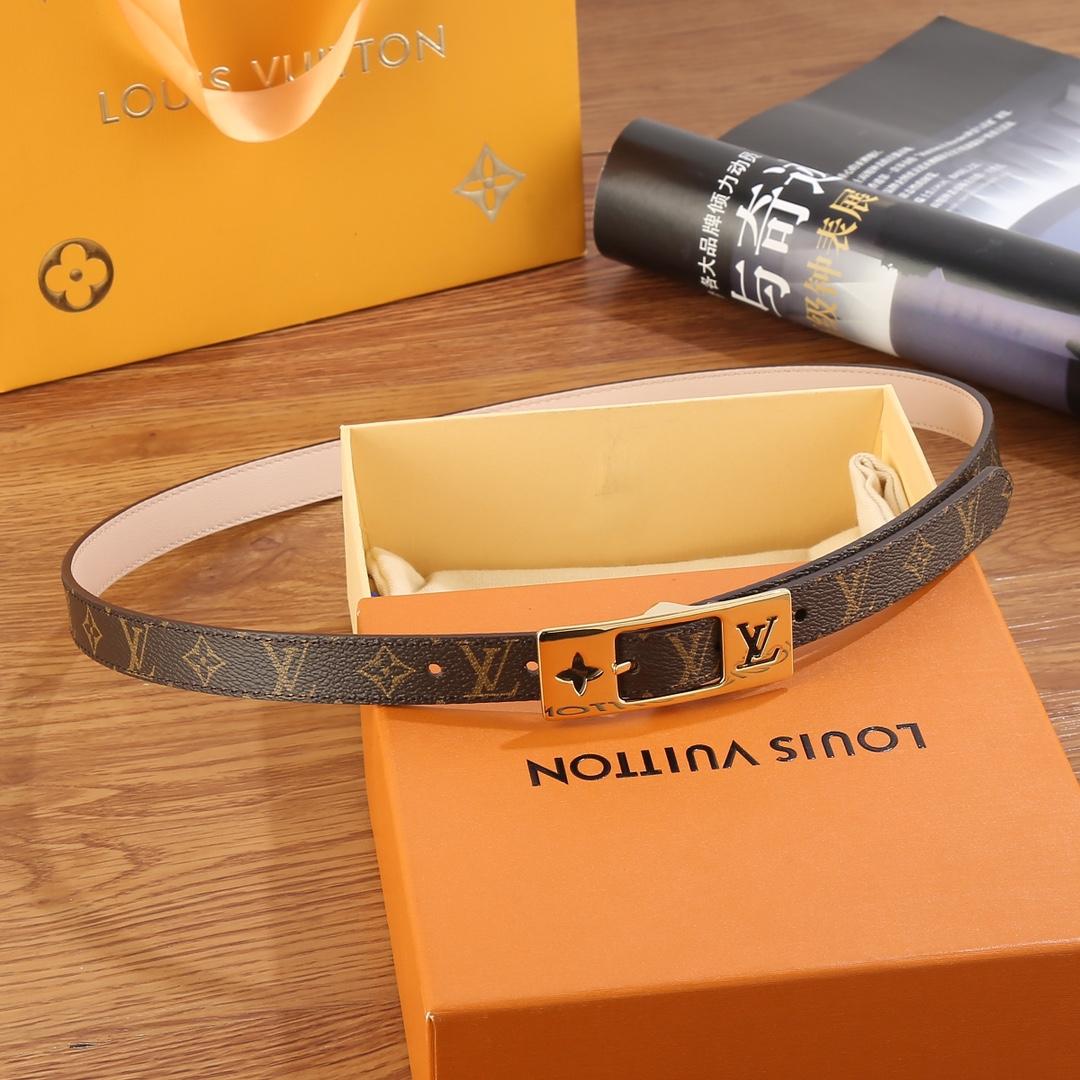 Louis Vuitton LV Duo 18MM Reversible Belt    M8370W - 