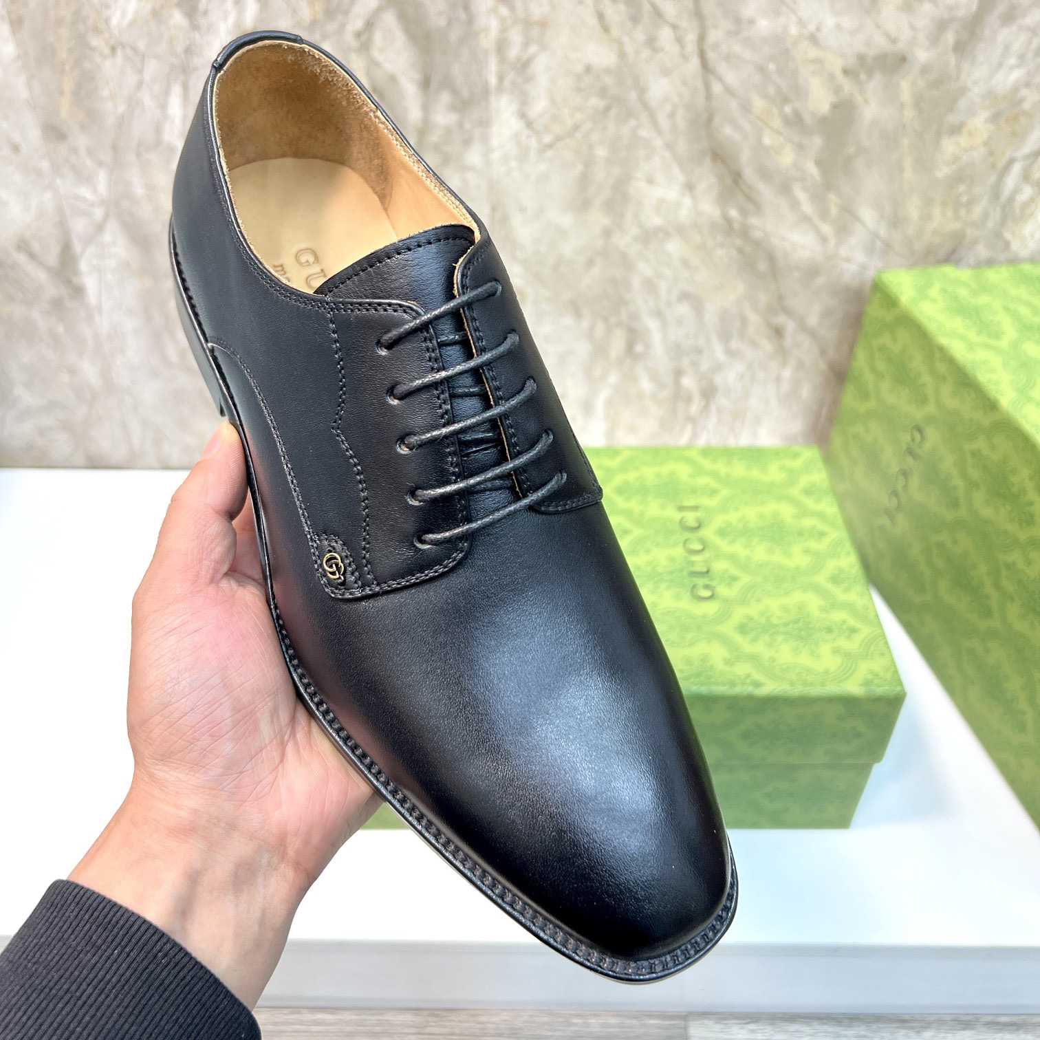 Gucci Men's Lace-up Shoe - DesignerGu