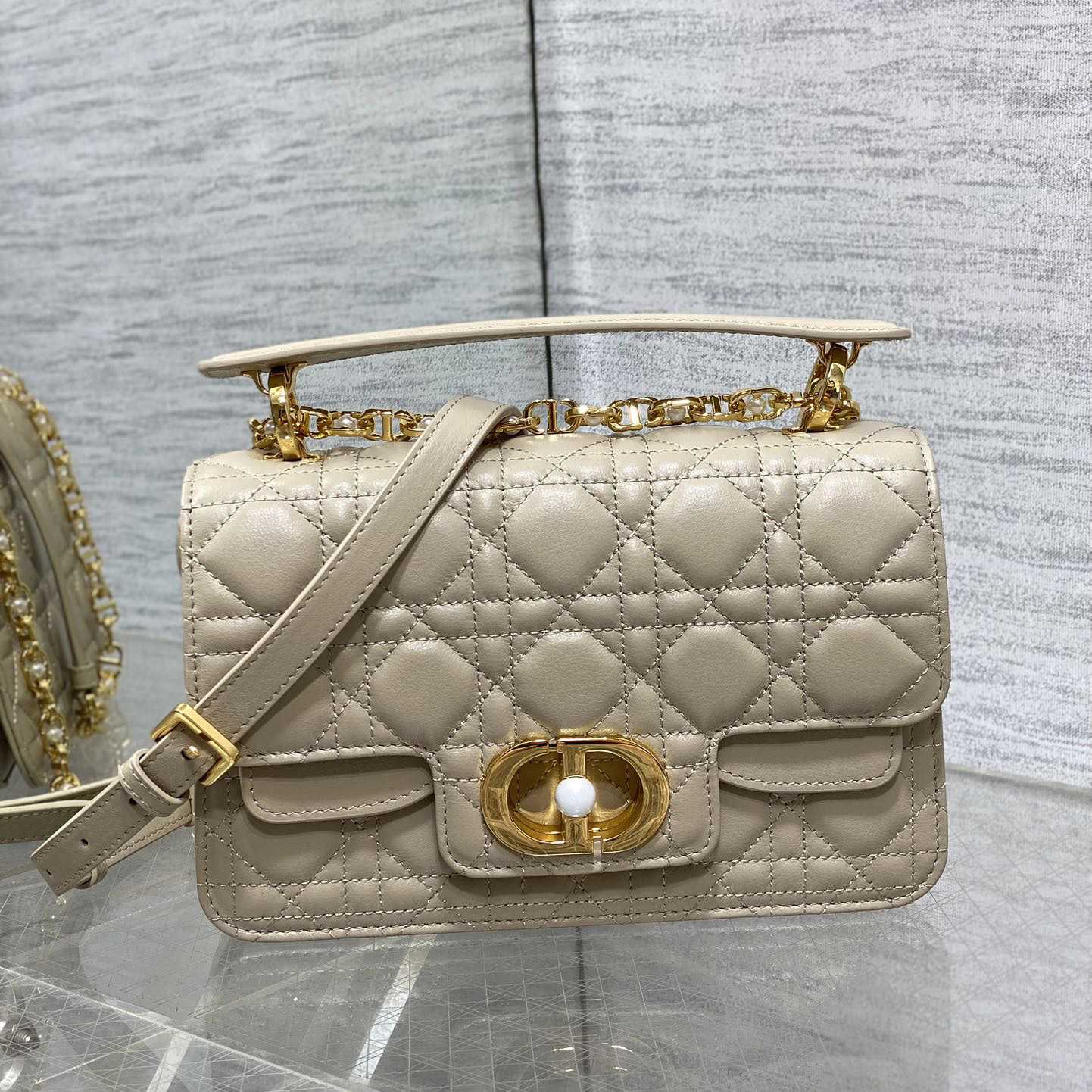 Dior Small Dior Jolie Top Handle Bag - DesignerGu