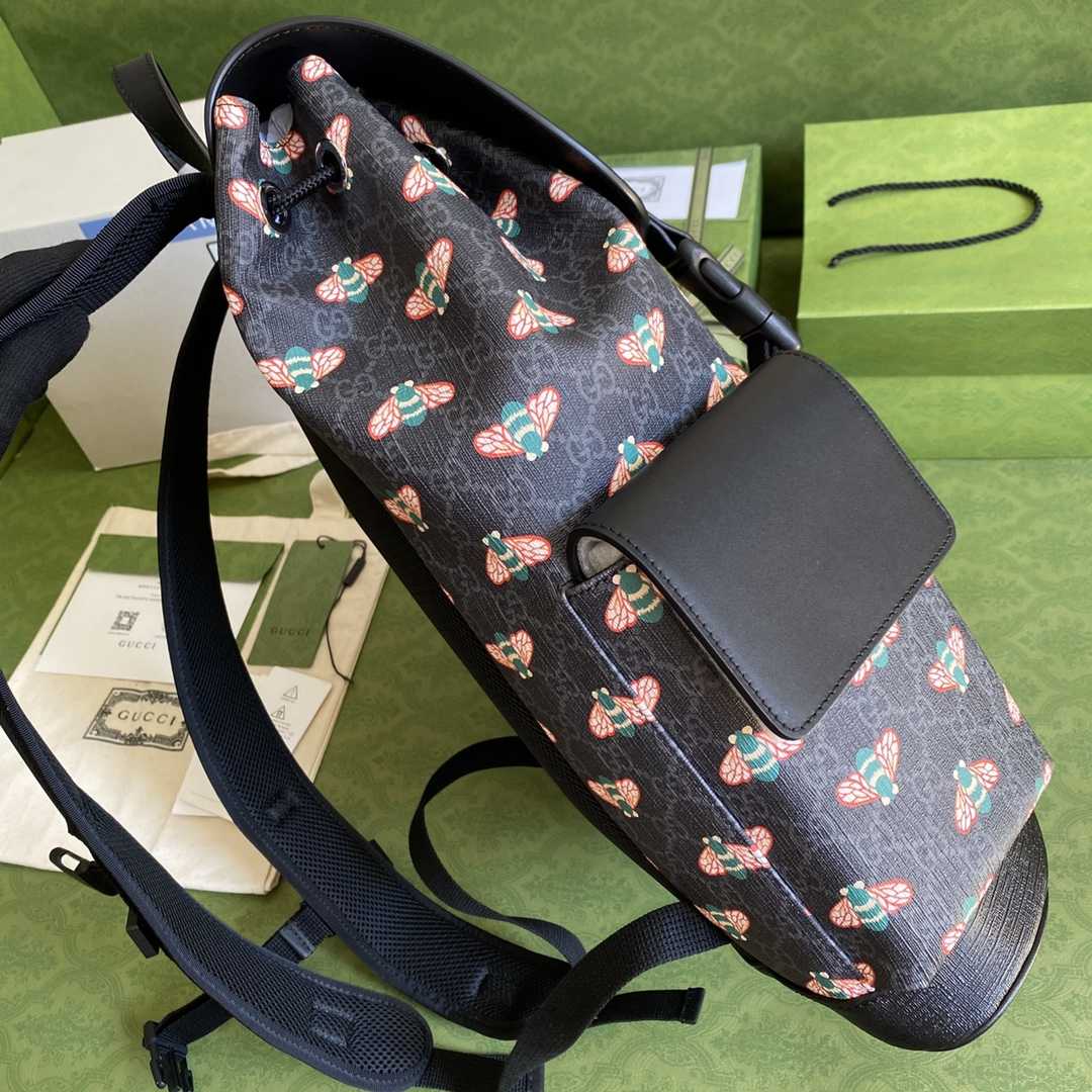 Gucci Bestiary Backpack With Bees  (34*42*16cm) - 