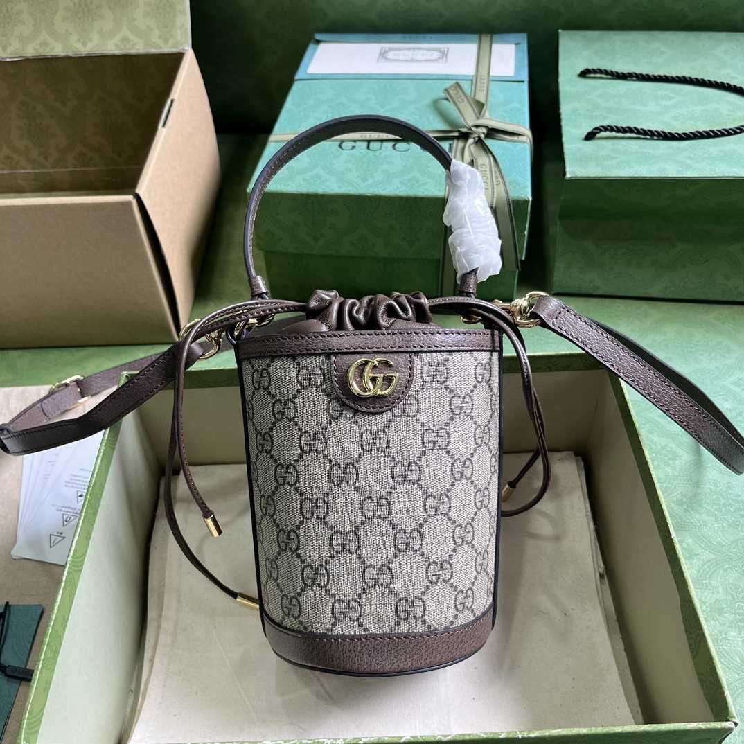 Gucci Ophidia Mini Bucket Bag  (11.5-20-8cm) - DesignerGu