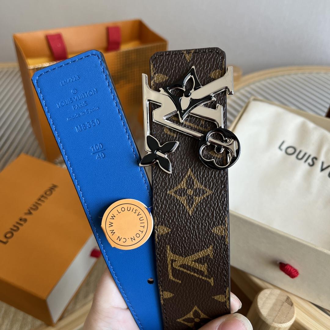 Louis Vuitton LV Blossom 40mm Reversible Belt - 