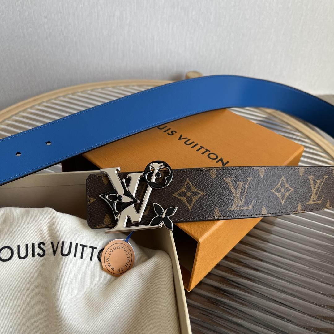 Louis Vuitton LV Blossom 40mm Reversible Belt - 