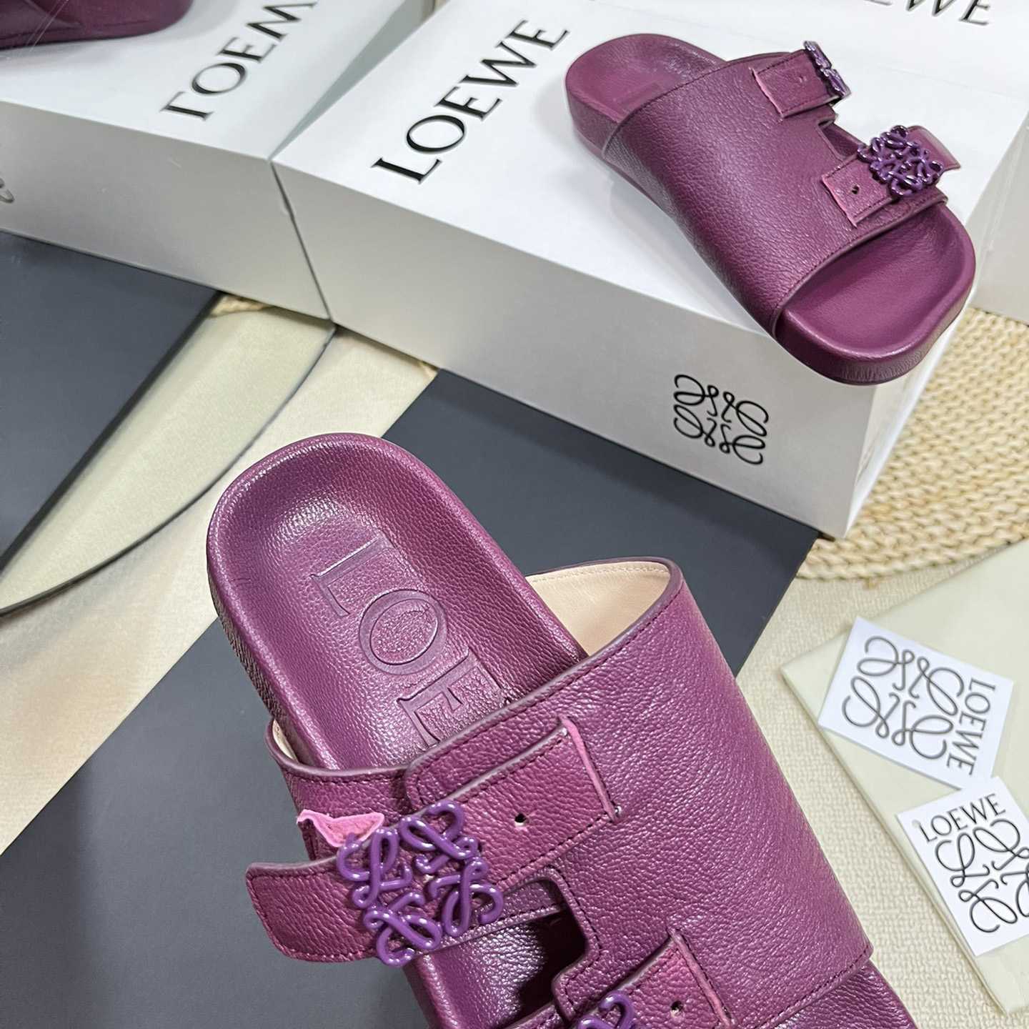 Loewe Ease slide In Goatskin - 