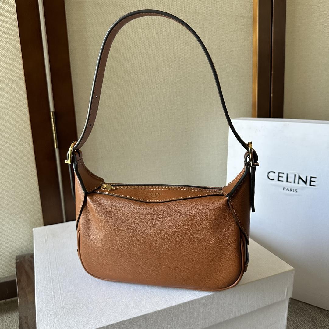 Celine Mini Romy In Supple Calfskin - DesignerGu