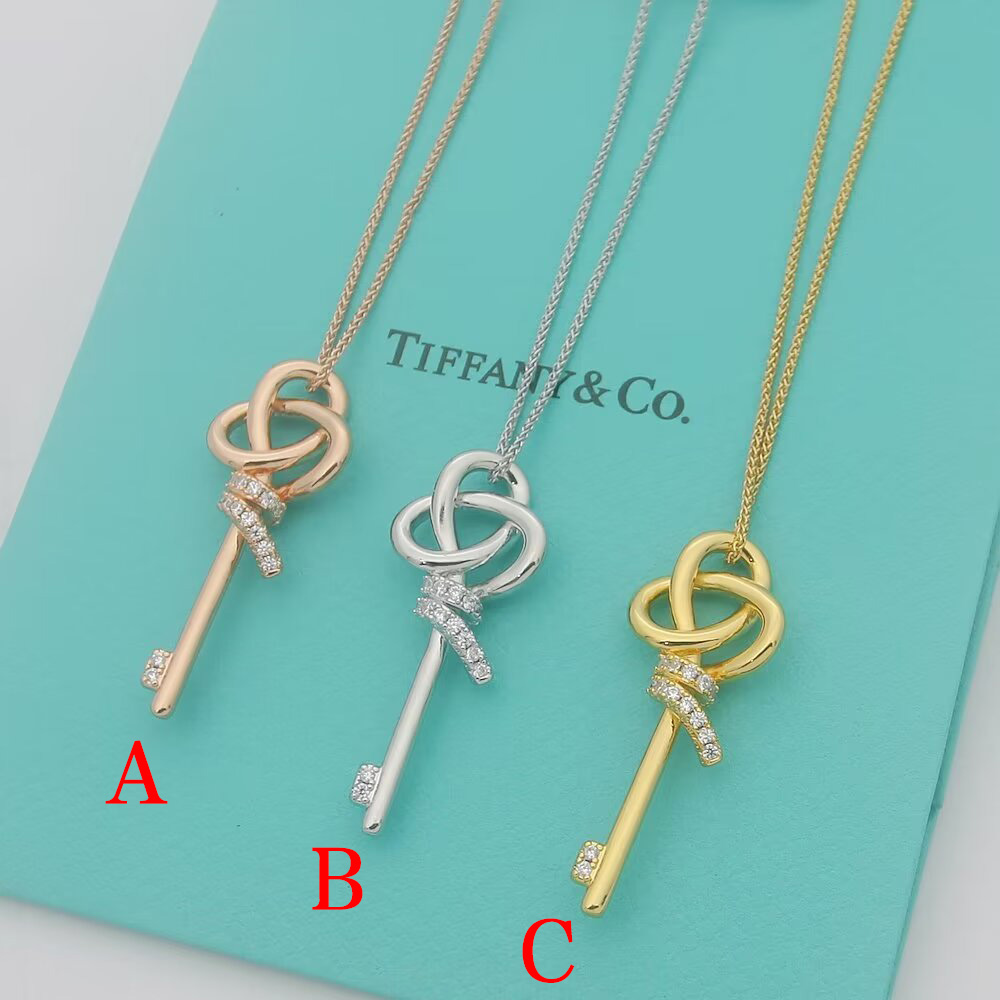 Tiffany&CO Woven Keys Small Pendant - DesignerGu